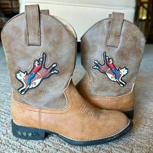 Roper light-up little kid boots